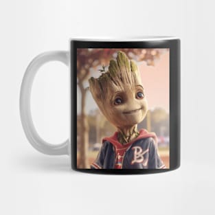 Groot Vs Atlanta Braves Willow Whacks Mug